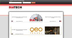 Desktop Screenshot of diatech.eu