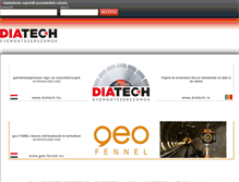 Tablet Screenshot of diatech.eu
