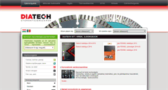 Desktop Screenshot of diatech.hu